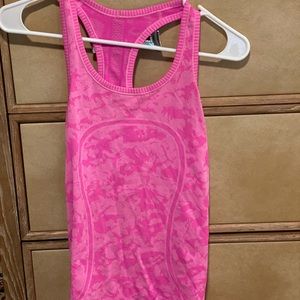 Lululemon swift racer tank.